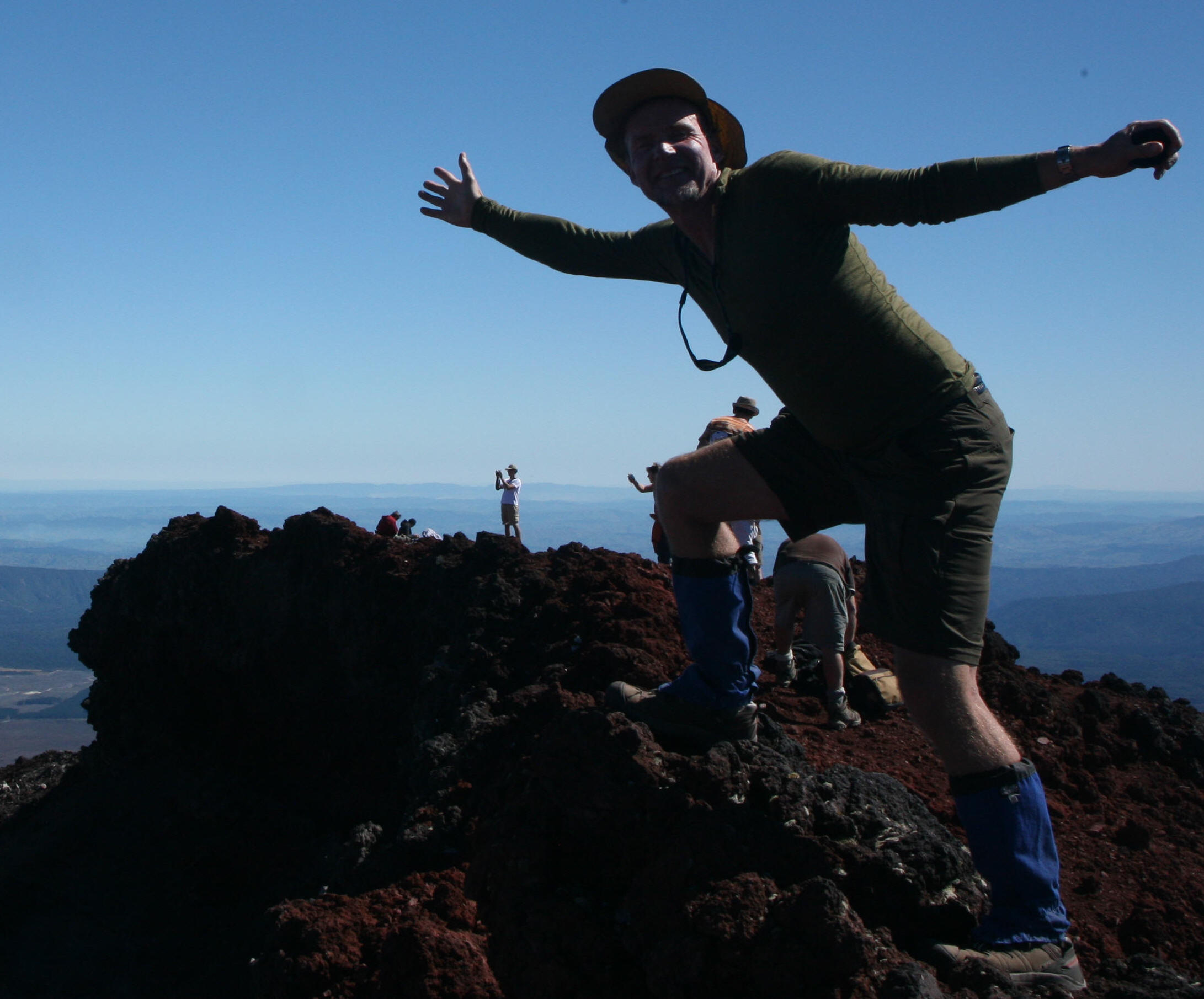 Roger Zessin: Tongariro Crossing  New Zealand 